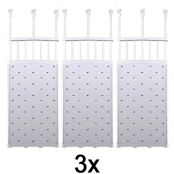 3x Raztegljiva polica za shranjevanje | SHELFEXPEND